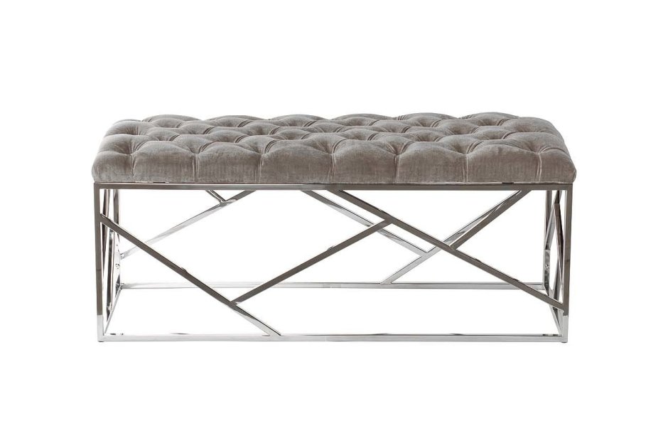 Банкетка ш800*г310*в410 ножки хром