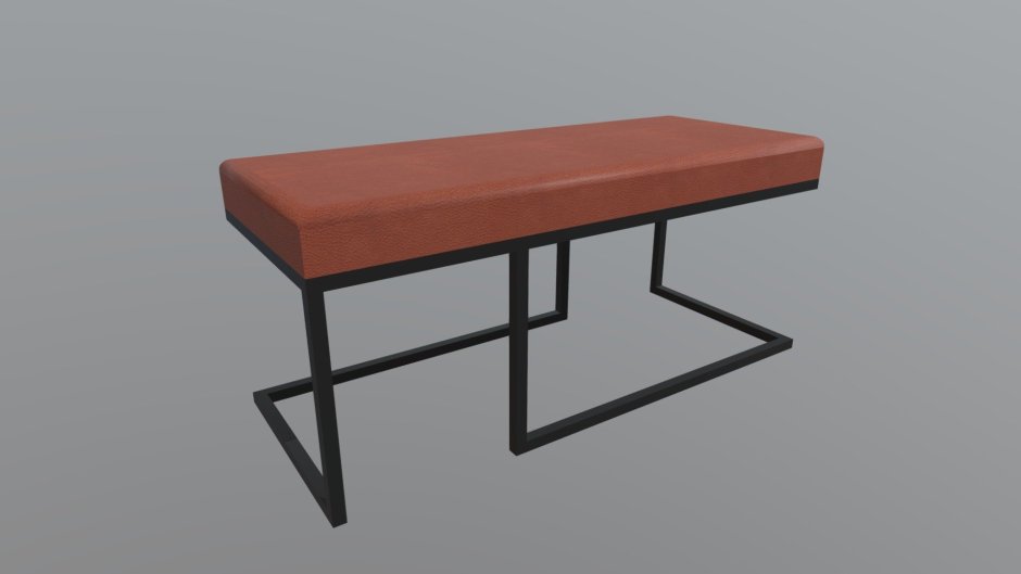 Ножки для пуфика металлические лофт