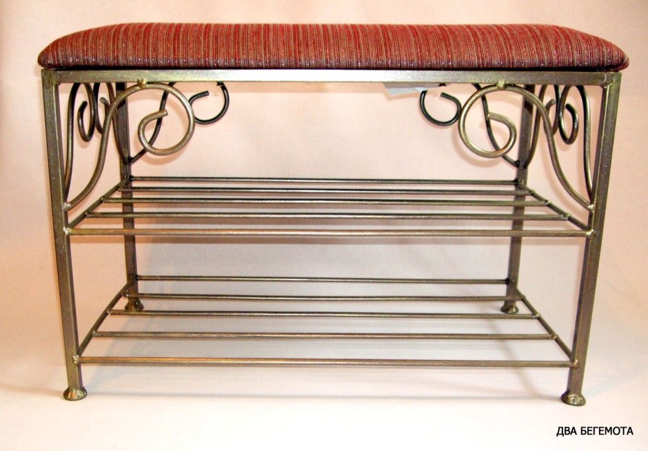 Пуфик из профильной трубы