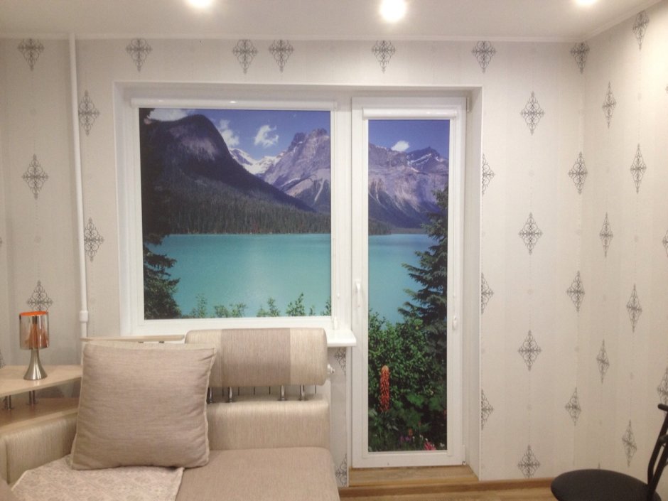 Жалюзи с пейзажем