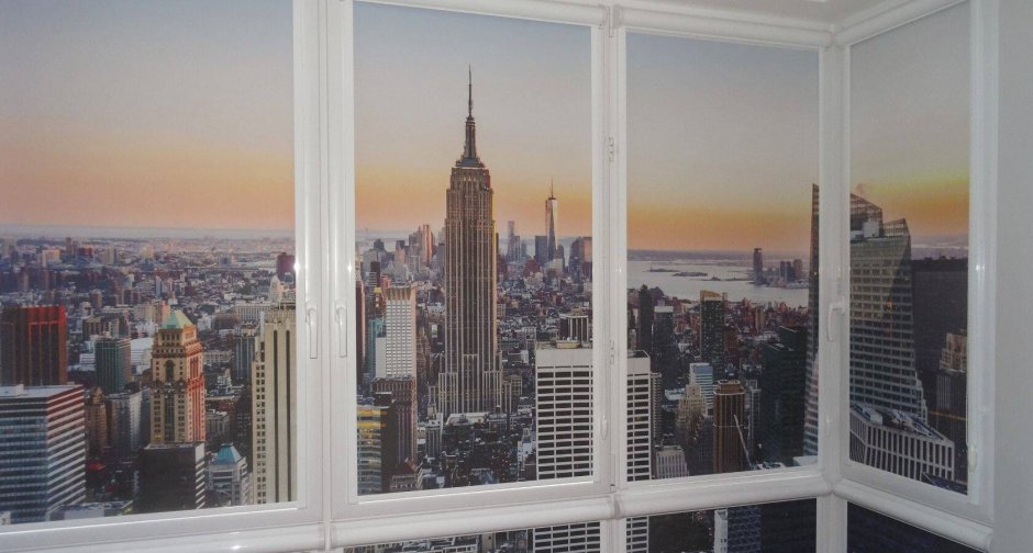 Рулонные шторы с фотопечатью на пластиковые окна