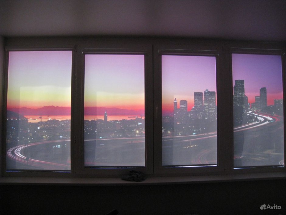 Печать на рольшторах