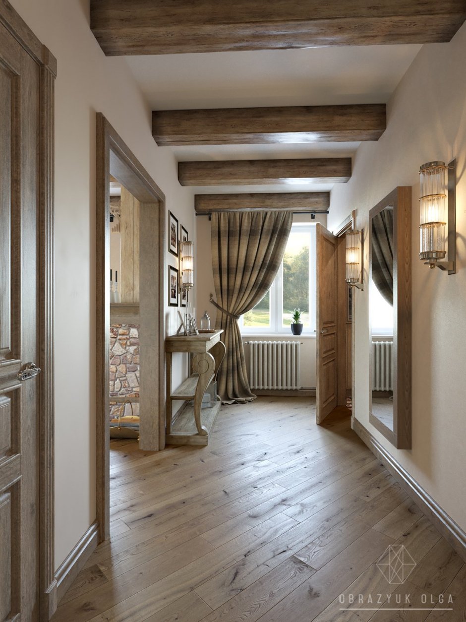 Прихожая в дачном доме