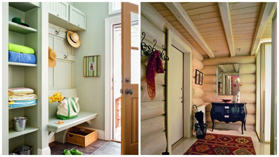 Прихожая в дачном доме