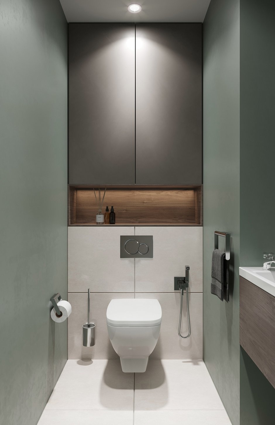 Бойлер над инсталляцией