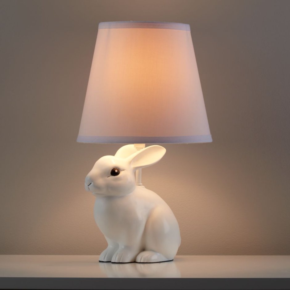 Настольный светильник Tischleuchte animal Rabbit Gold