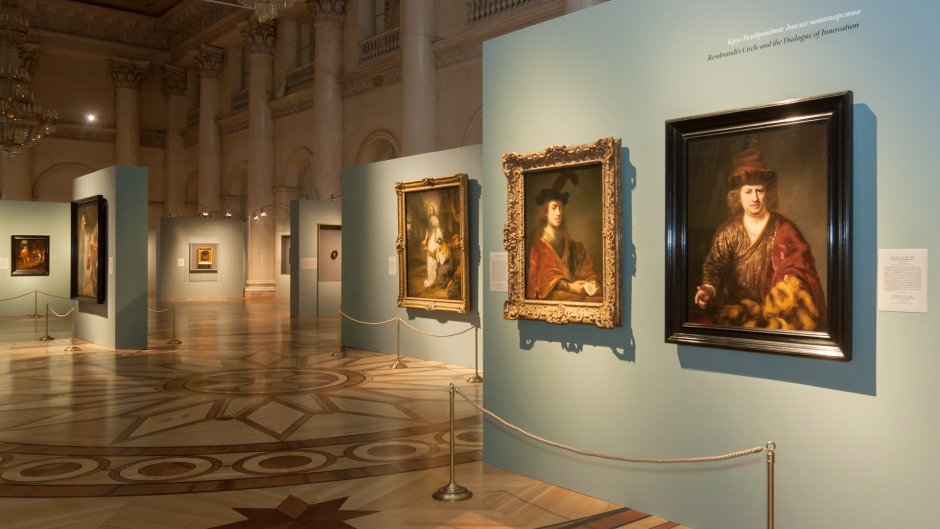 Эрмитаж зал живописи Рембрандта