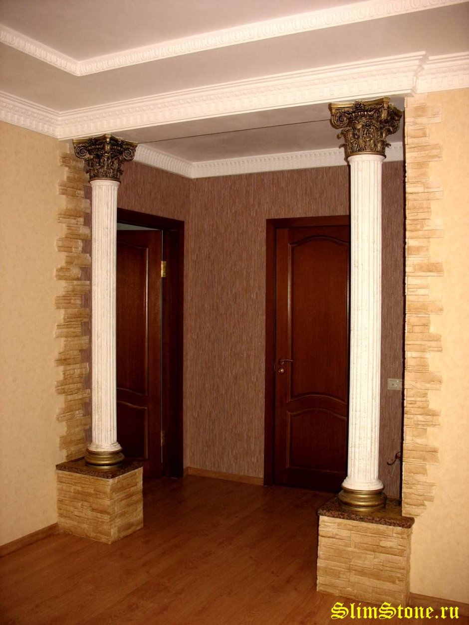 Декоративные колонны на стену