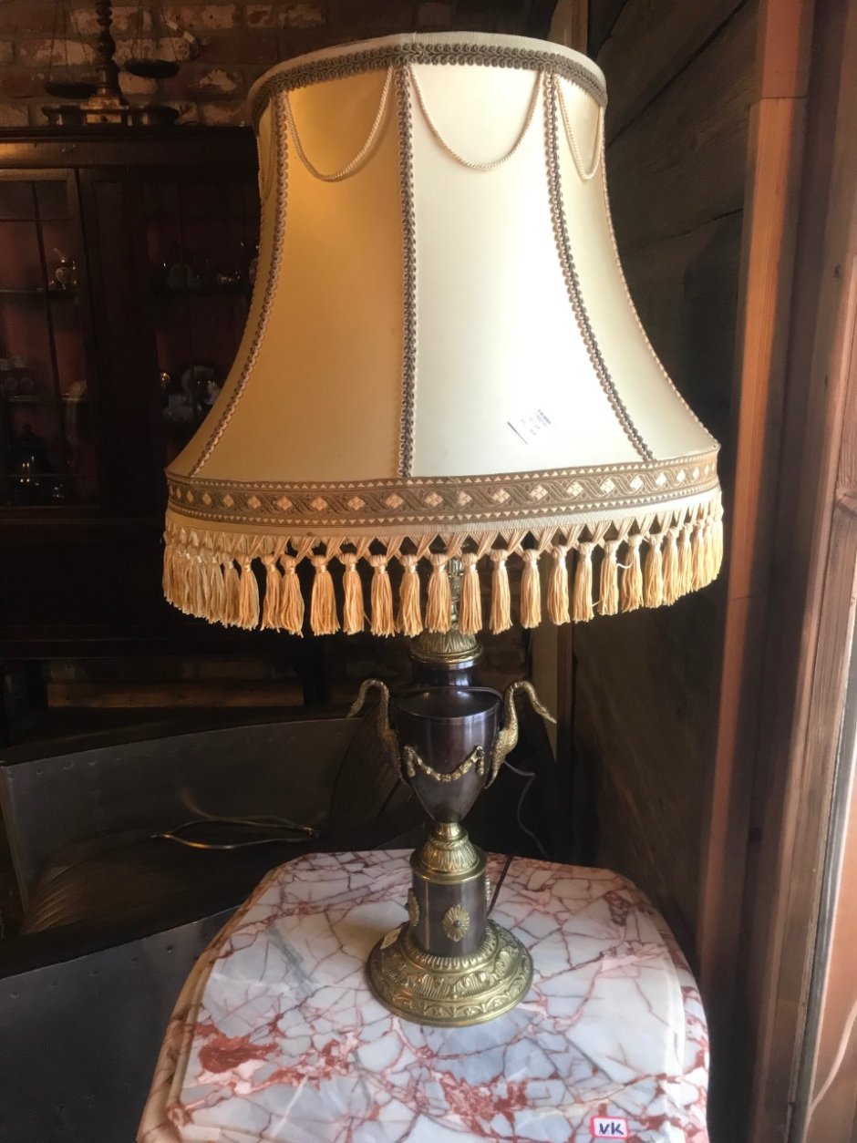 Светильник 1950 настольная лампа бронзовая 1950