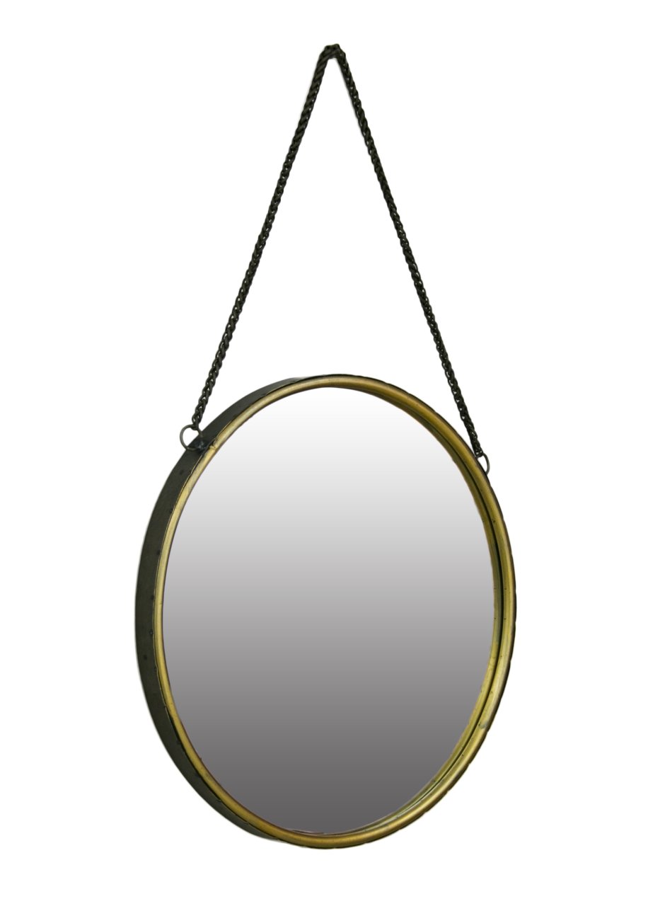 Зеркало настенное на цепочке