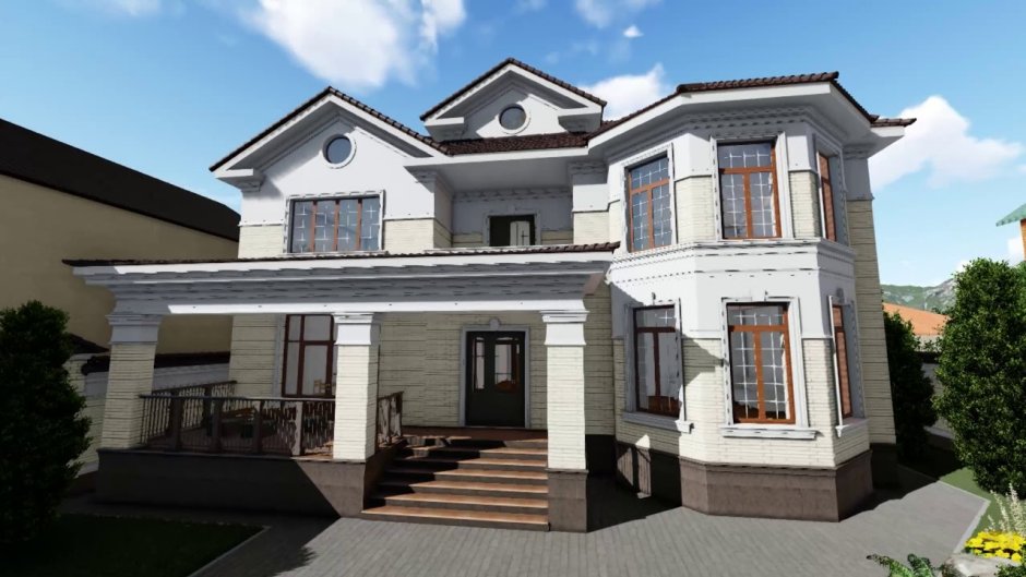 Проекты домов в Грозном двухэтажный