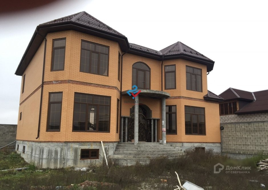 Проект двухэтажного домов в Чеченской Республике