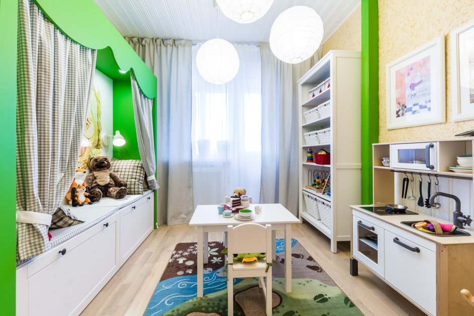 Детская комната для разнополых детей Сканди