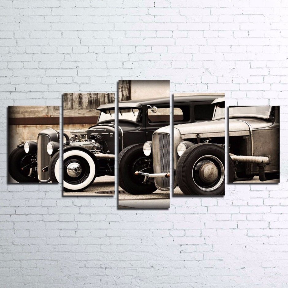 Картины с автомобилями на стену