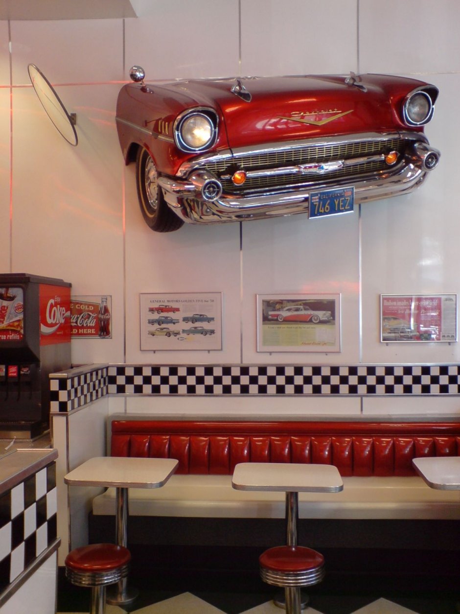 American Diner 1950s