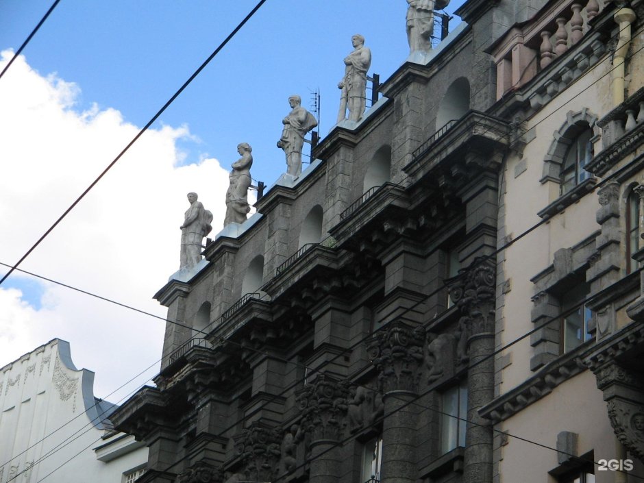 Модерн в Санкт-Петербурге Петроградская