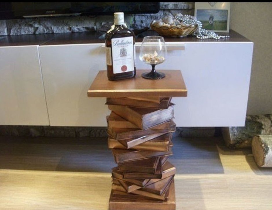 Диспенсер для алкоголя деревянный