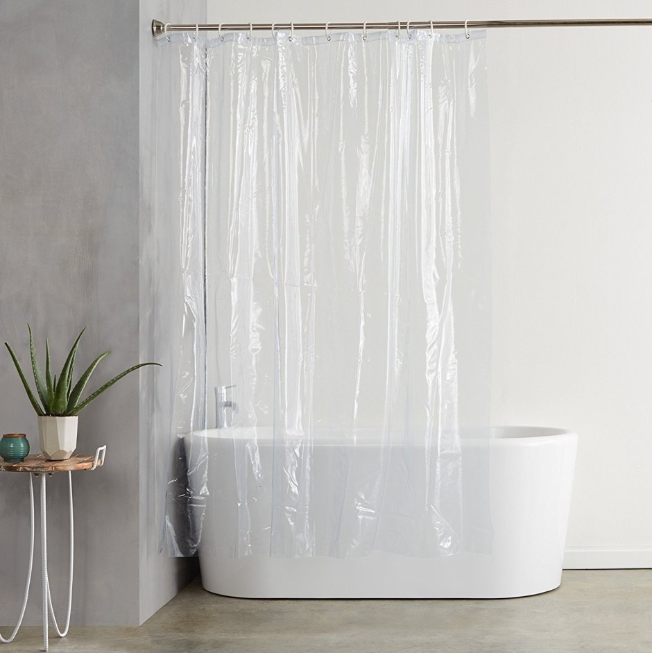 Штора для ванной Spirella transparent 180x200