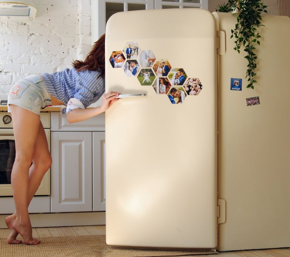 Smeg холодильник с Микки Маусом